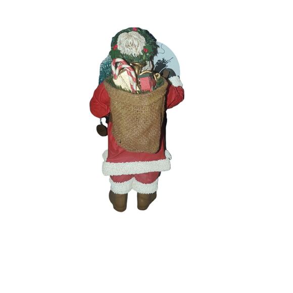 VTG The American Artist Clothtique Collection Santa "Out of the Forest" - Picture 4 of 5